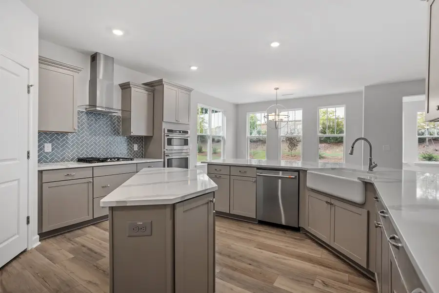 Furnished interior view inside a new home in Georgias Landing, Raleigh (Image 7).