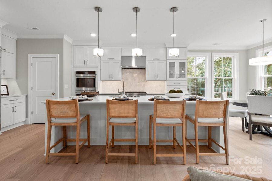 Furnished interior view inside a new home in , Charlotte (Image 6).
