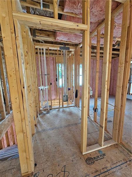 In-progress construction of a new home in , Marietta, GA (Image 16).