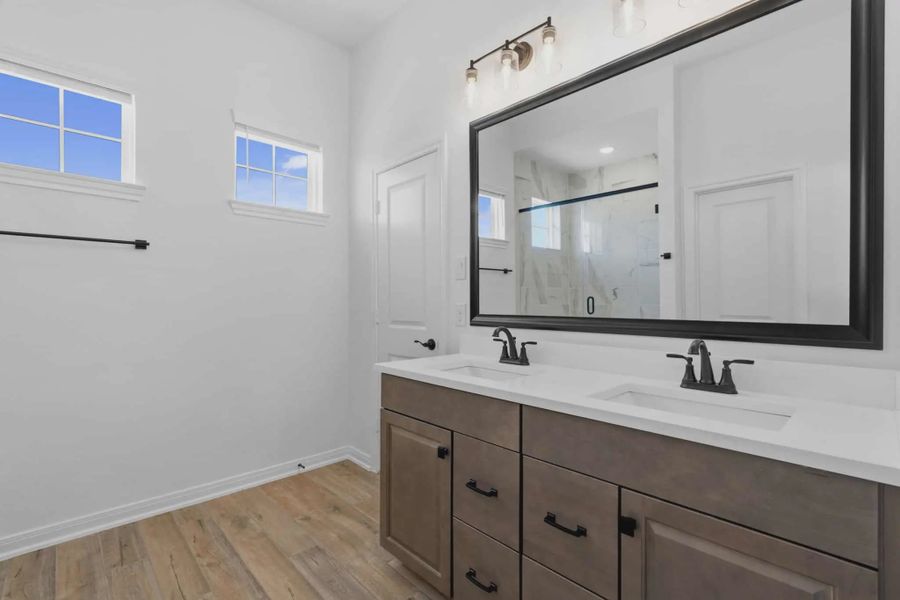 Furnished interior view inside a new home in Woodforest, Montgomery (Image 5).