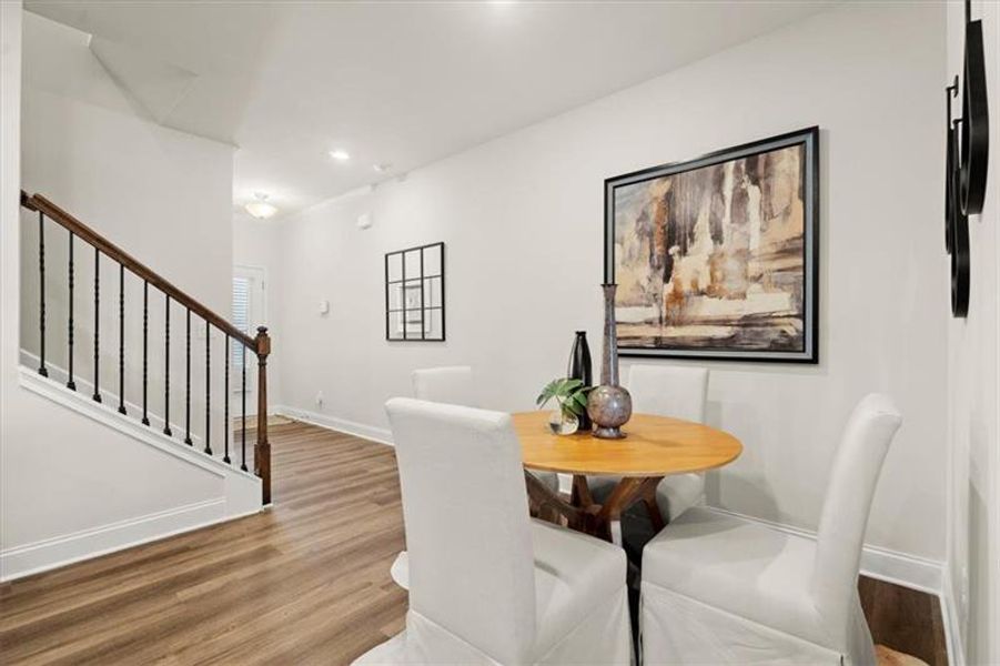 Furnished interior view inside a new home in , Dacula (Image 9). Furnished interior view inside a new home in , Dacula (Image 9).
