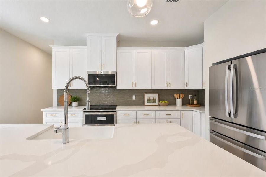 Furnished interior view inside a new home in , Tampa (Image 18).