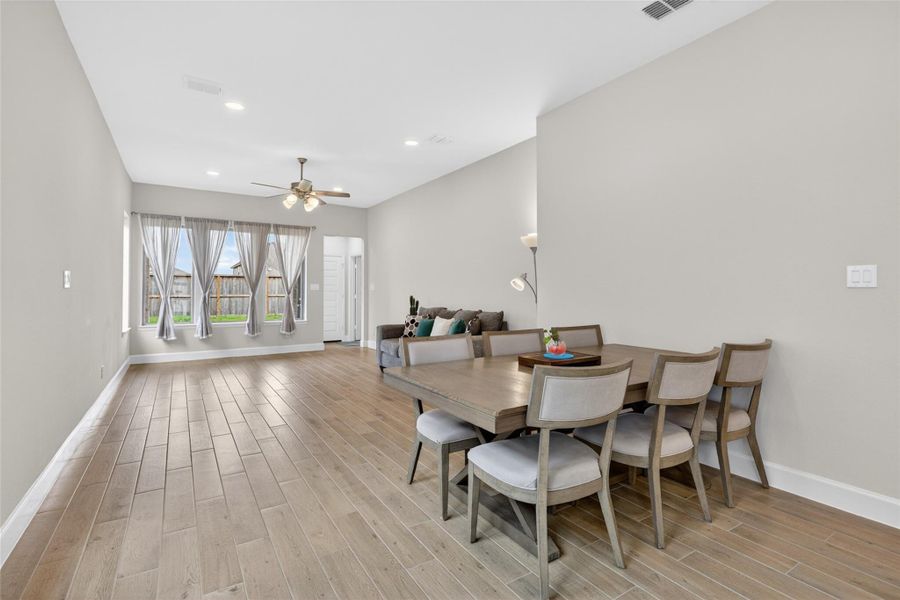 Furnished interior view inside a new home in Jordan Ranch, Fulshear (Image 14).