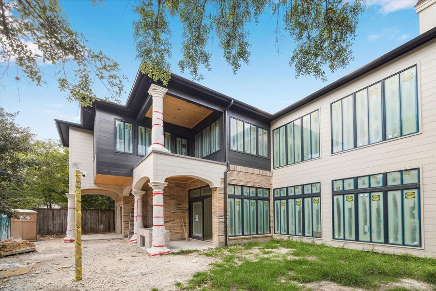 Front exterior of a new home in , Houston, TX, highlighting curb appeal (Image 2). Front exterior of a new home in , Houston, TX, highlighting curb appeal (Image 2).