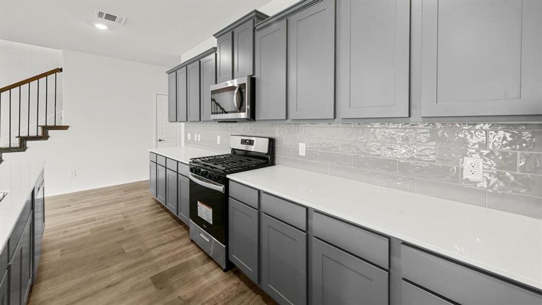 Furnished interior view inside a new home in Lilybrooke at Legacy Hills, Celina (Image 2). Furnished interior view inside a new home in Lilybrooke at Legacy Hills, Celina (Image 2).