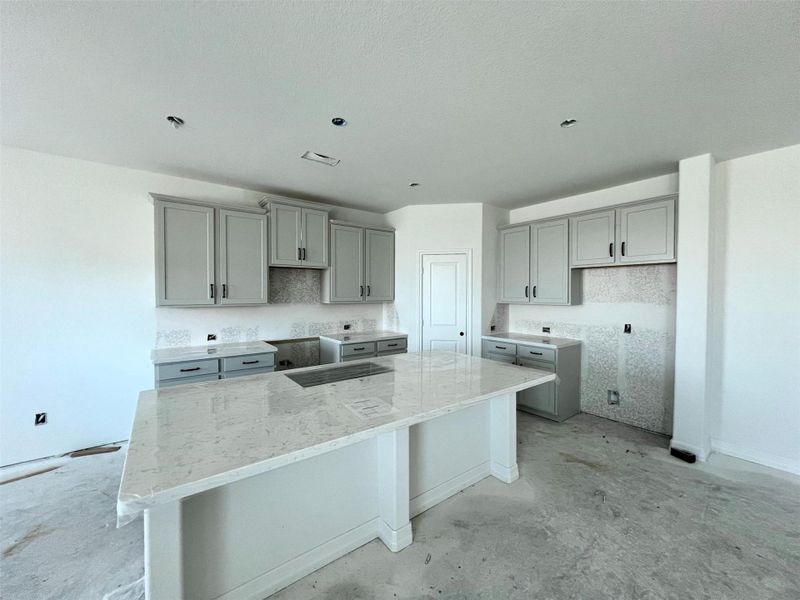 Actual progress of your home.