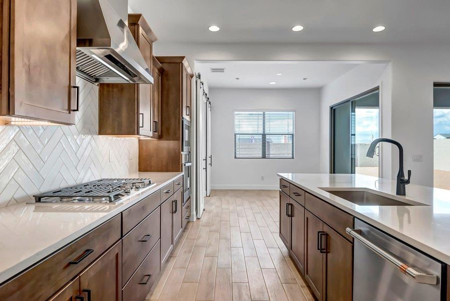 Furnished interior view inside a new home in Palo Verde at North Creek, Queen Creek (Image 33).