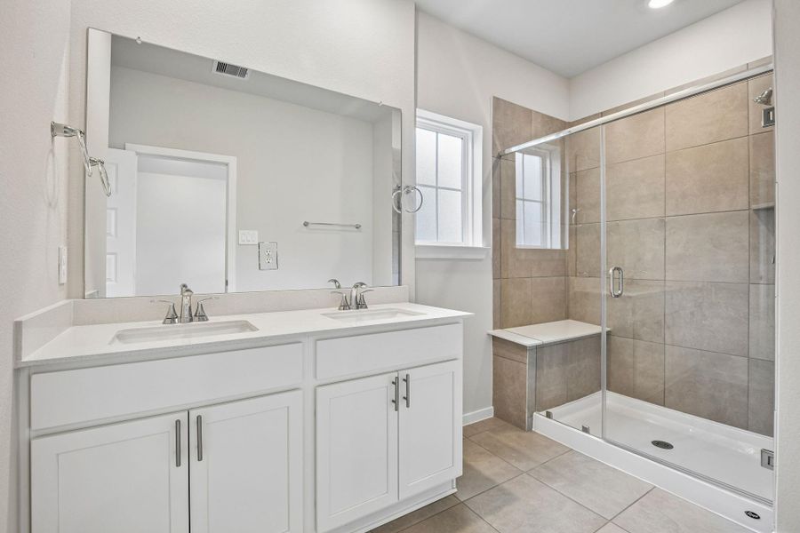 Furnished interior view inside a new home in Parkway Commons - City Series, Missouri City (Image 8).