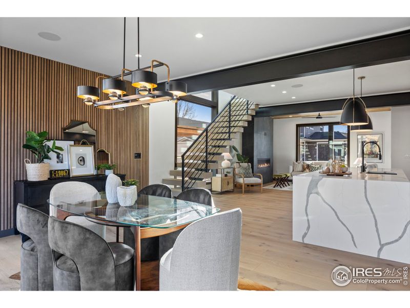 Furnished interior view inside a new home in , Fort Collins (Image 13).