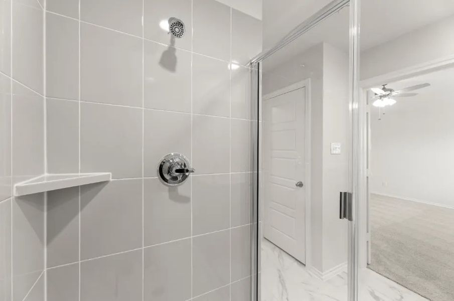 Front exterior of a new home in Sanger Circle, Sanger, TX, highlighting curb appeal (Image 20).