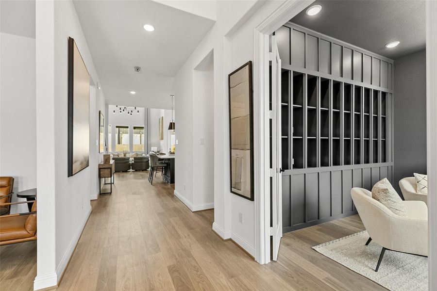 Furnished interior view inside a new home in Beamer Villas, Friendswood (Image 16).