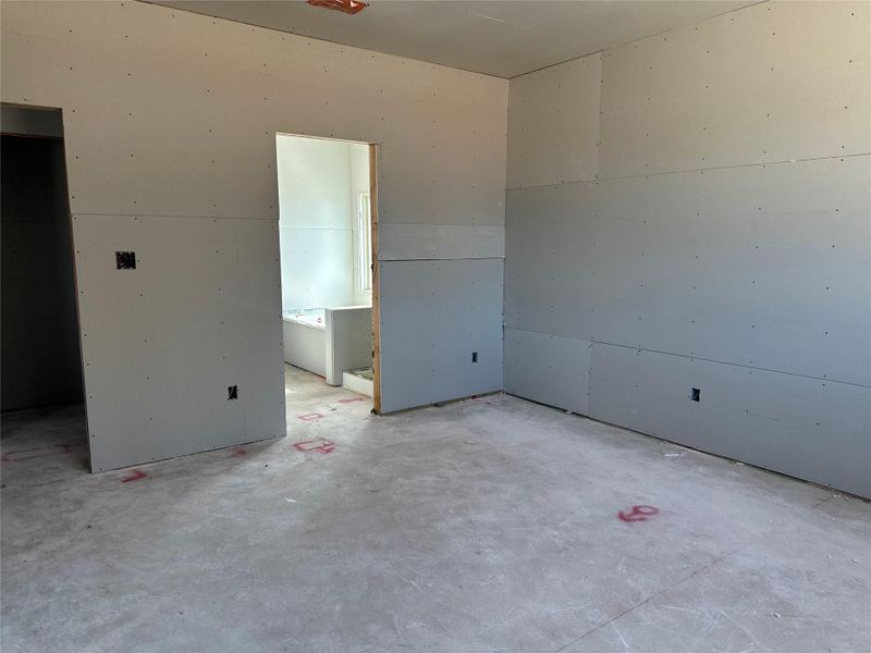 In-progress construction of a new home in Berry Creek Highlands, Georgetown, TX (Image 18).