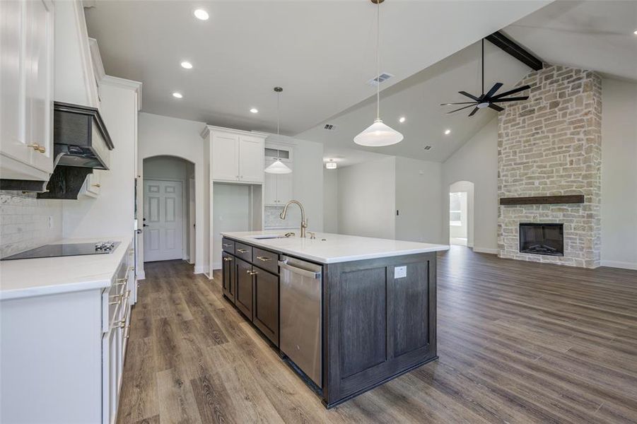 Furnished interior view inside a new home in , Farmersville (Image 17).