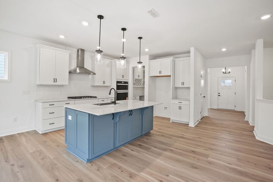 Furnished interior view inside a new home in Forest Creek, Waxhaw (Image 6).