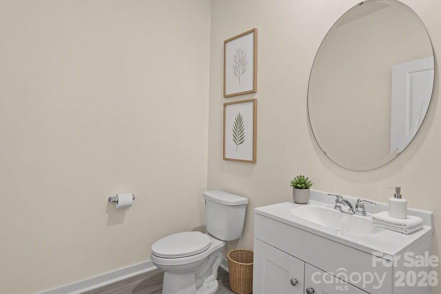 Furnished interior view inside a new home in , Hickory (Image 9). Furnished interior view inside a new home in , Hickory (Image 9).