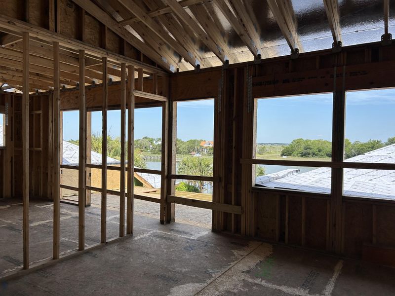 Spacious, unfurnished interior of a new home in , Isle Of Palms (Image 19).