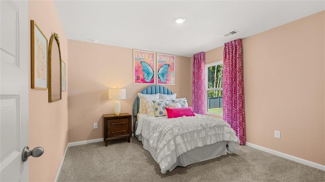 Furnished interior view inside a new home in Jackson Landing, Jefferson (Image 67). Furnished interior view inside a new home in Jackson Landing, Jefferson (Image 67).
