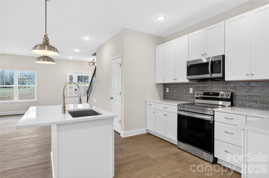 Furnished interior view inside a new home in , Troutman (Image 12).