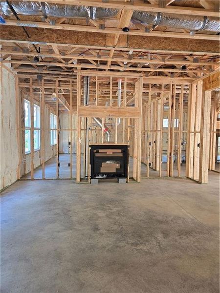 In-progress construction of a new home in Ashbury Commons, Powder Springs, GA (Image 12).