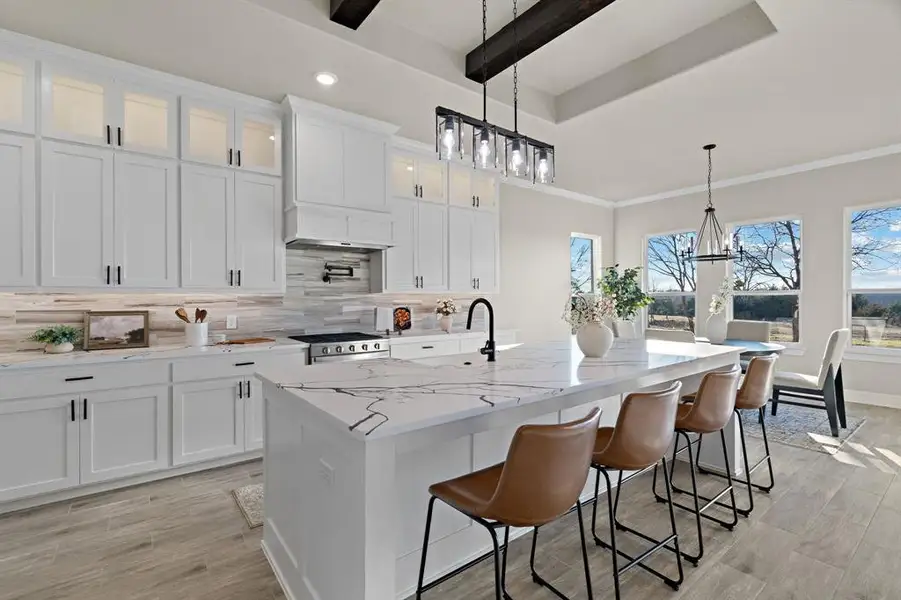 Furnished interior view inside a new home in , Farmersville (Image 5).