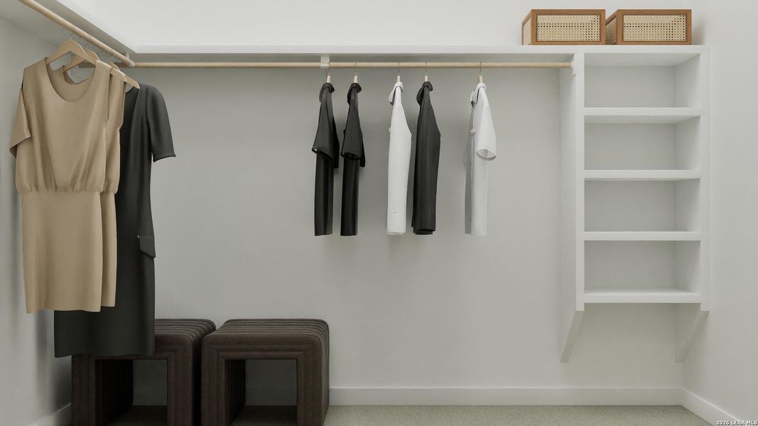 Furnished interior view inside a new home in Navarro Ranch, Seguin (Image 6).