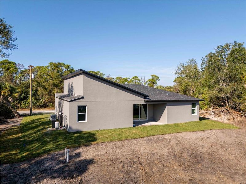 Exterior details and patio area of a home in , Port Charlotte (Image 32). Exterior details and patio area of a home in , Port Charlotte (Image 32).