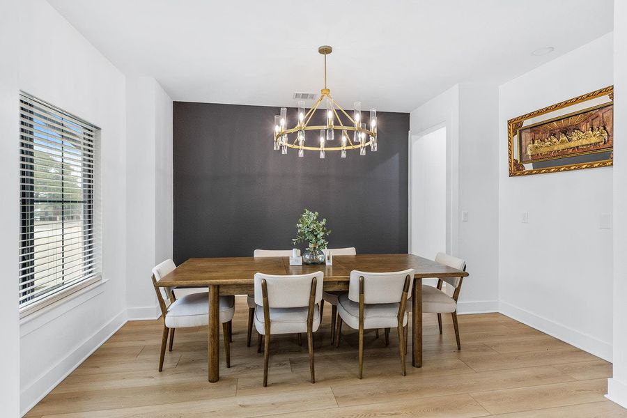 Furnished interior view inside a new home in , Belton (Image 9).