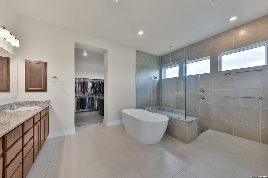 Furnished interior view inside a new home in , Castroville (Image 36).
