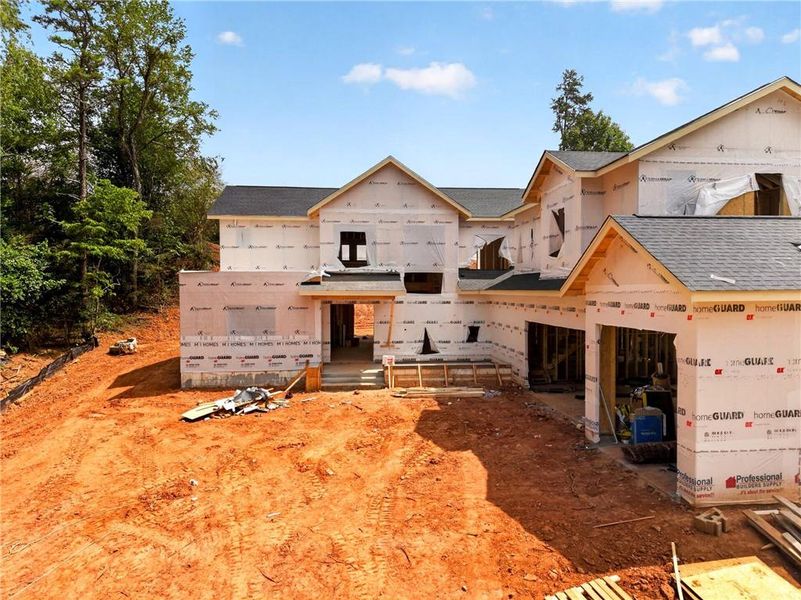 In-progress construction of a new home in , Gainesville, GA (Image 13). In-progress construction of a new home in , Gainesville, GA (Image 13).