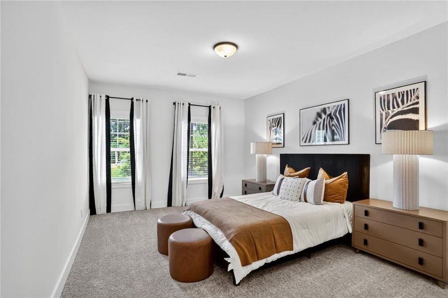 Furnished interior view inside a new home in Governors Parc, Kennesaw (Image 15).