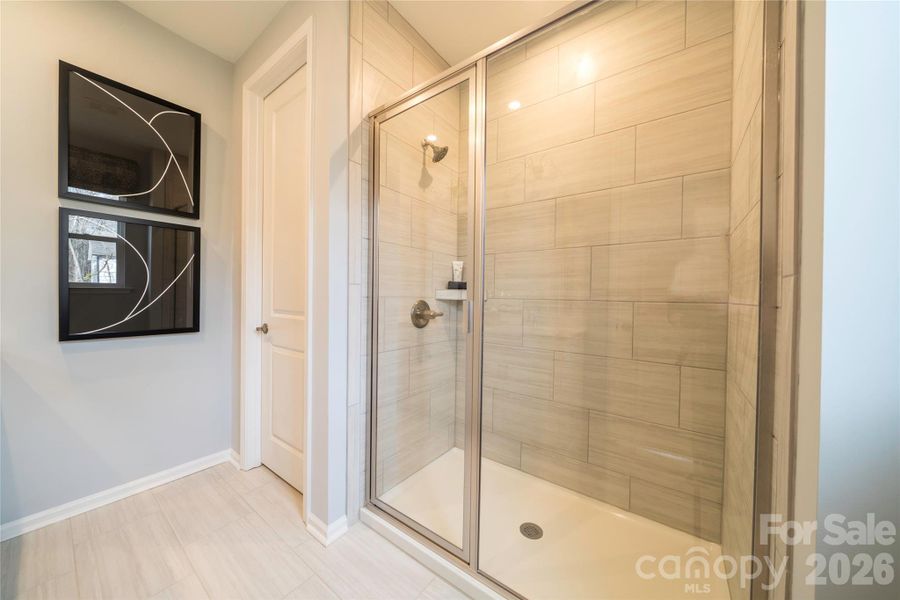 Primary bathroom walk-in shower