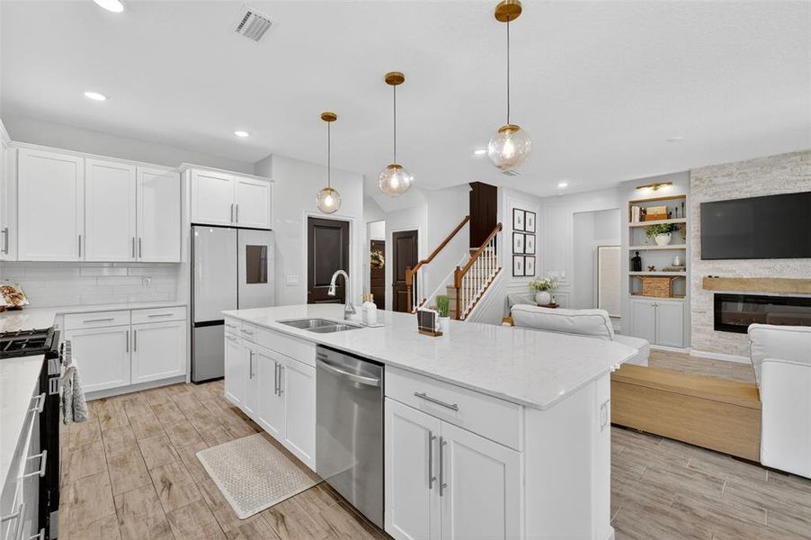 Furnished interior view inside a new home in Summerbrooke, Mount Dora (Image 32).