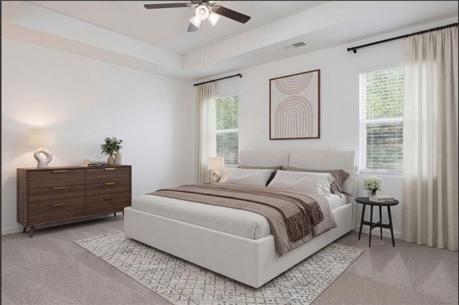 Furnished interior view inside a new home in , Stonecrest (Image 4).