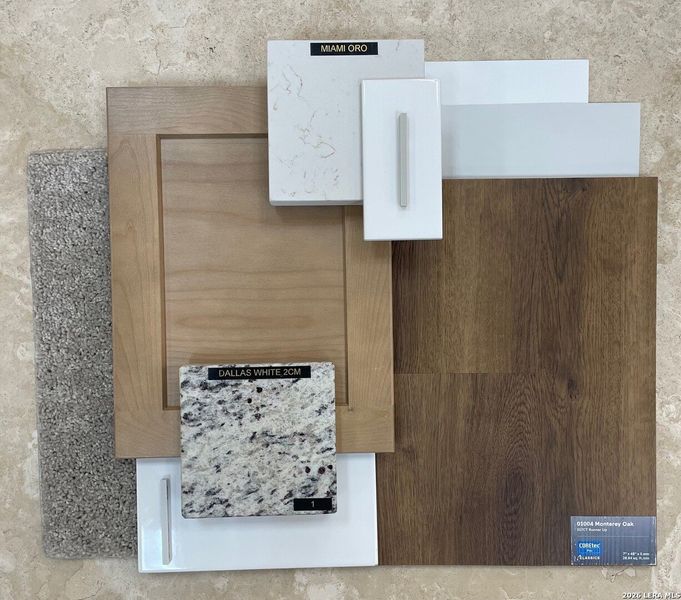 Sample of building materials used in homes in Red Hawk Landing, San Antonio (Image 22). Sample of building materials used in homes in Red Hawk Landing, San Antonio (Image 22).