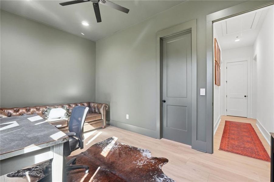 Furnished interior view inside a new home in , Cartersville (Image 33).