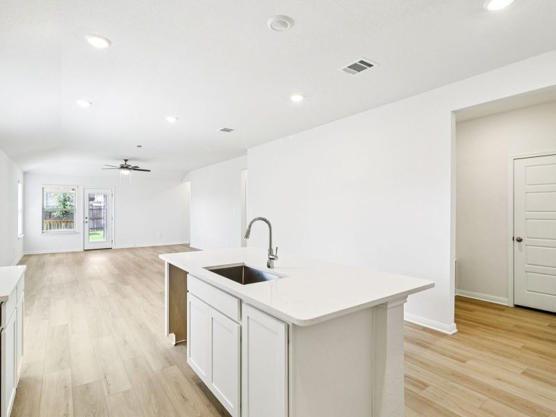 Furnished interior view inside a new home in Lark Canyon, New Braunfels (Image 10).