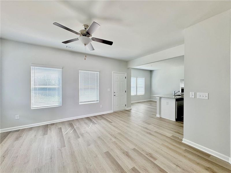 Spacious, unfurnished interior of a new home in Neely Farm, Covington (Image 6). Spacious, unfurnished interior of a new home in Neely Farm, Covington (Image 6).