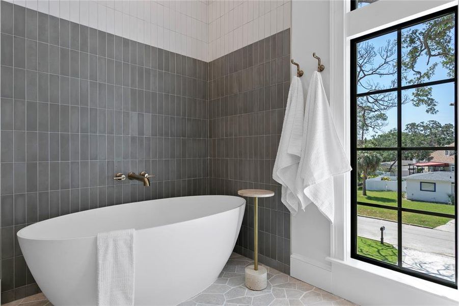 Furnished interior view inside a new home in , Tampa (Image 57).