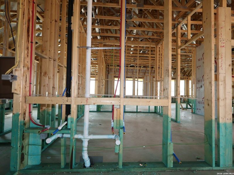 In-progress construction of a new home in Everly Estates, San Antonio, TX (Image 14).