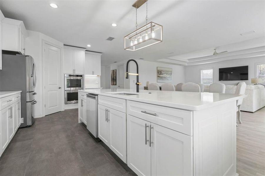 Furnished interior view inside a new home in , Palm Coast (Image 9). Furnished interior view inside a new home in , Palm Coast (Image 9).