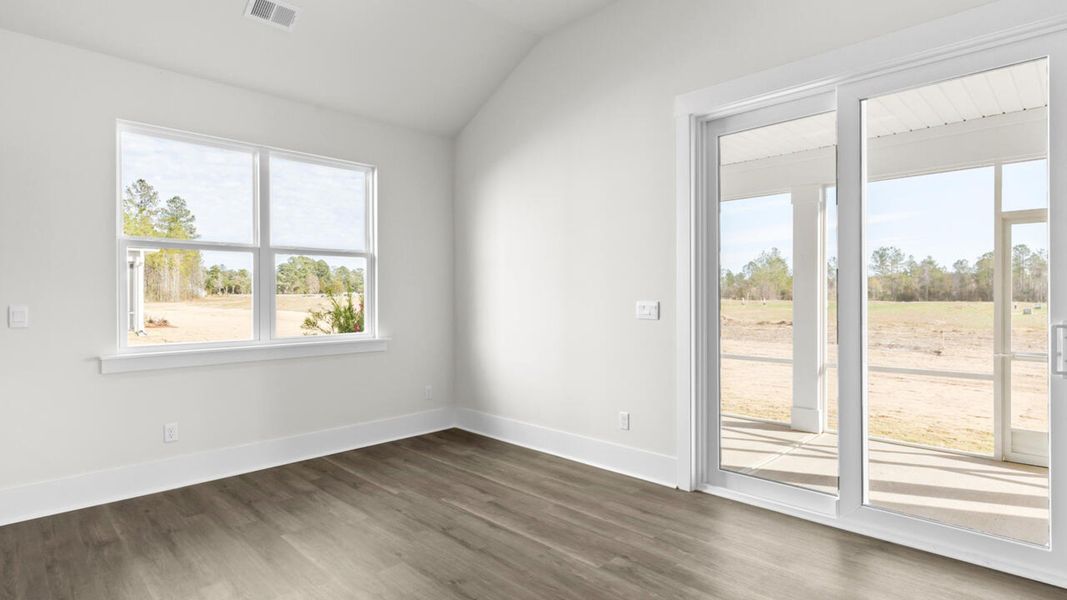 Spacious, unfurnished interior of a new home in Indigo Preserve, Leland (Image 14).
