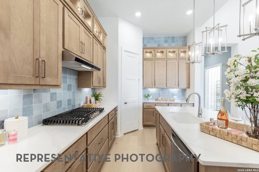Furnished interior view inside a new home in The Ranches at Creekside, Boerne (Image 42).