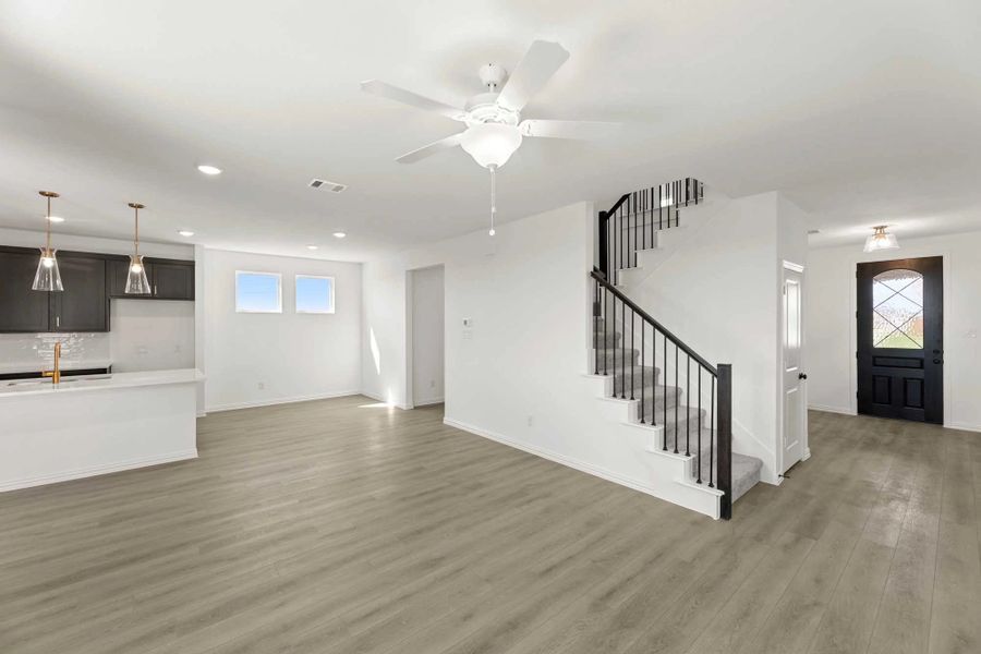 Open Kitchen-Living-Dining Room Representative Photo