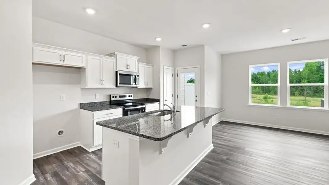 Furnished interior view inside a new home in Covington Village, Greer (Image 10).