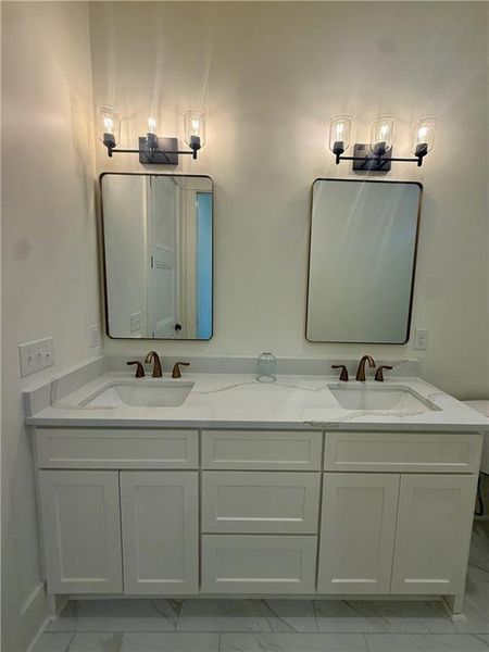 Furnished interior view inside a new home in , Monroe (Image 6).