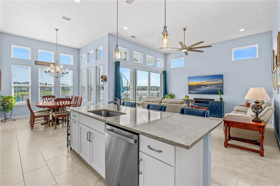 Furnished interior view inside a new home in Mosaic, Daytona Beach (Image 28). Furnished interior view inside a new home in Mosaic, Daytona Beach (Image 28).