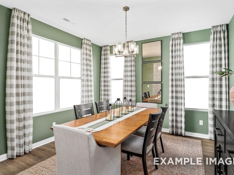 Furnished interior view inside a new home in Woods Crossing, Gallatin (Image 11).