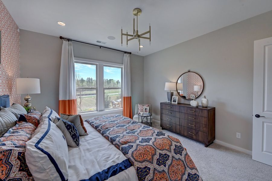 Representative furnished interior of a home built from the Laney by Taylor Morrison in River Falls, Tega Cay (Image 16).