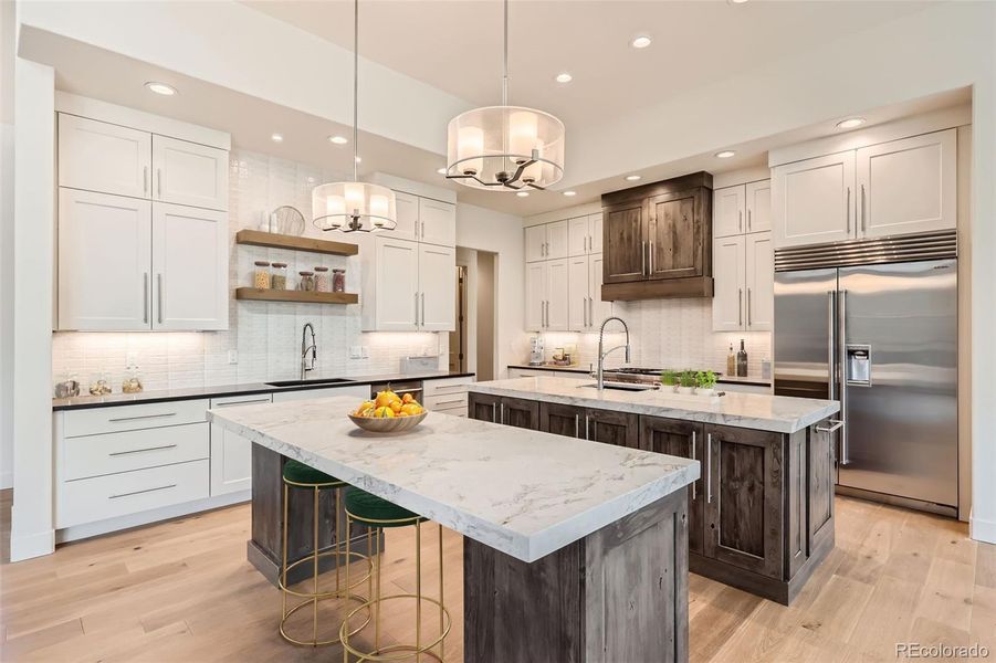 Furnished interior view inside a new home in , Parker (Image 9).