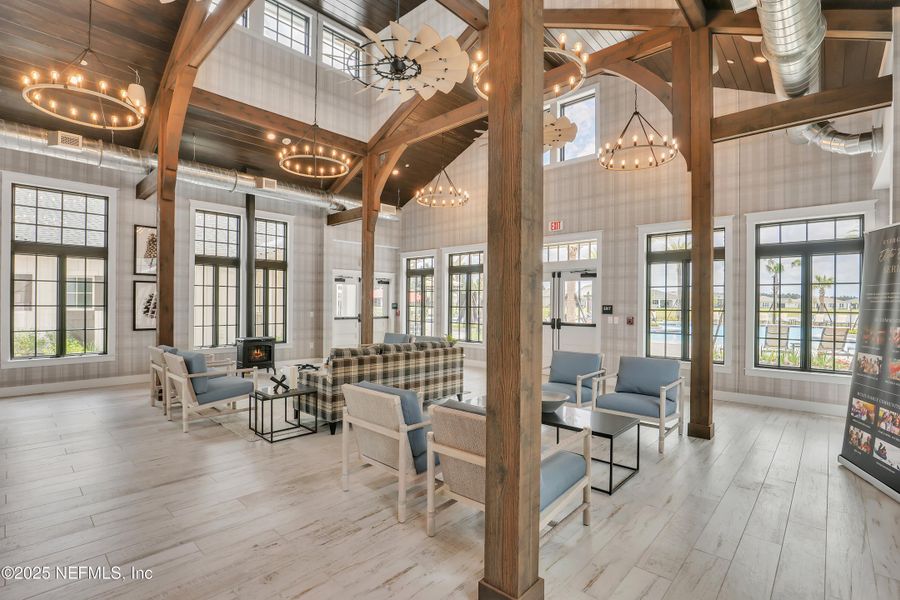 Furnished interior view inside a new home in , St. Augustine (Image 8).